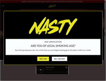 Tablet Screenshot of nastyjuice.com